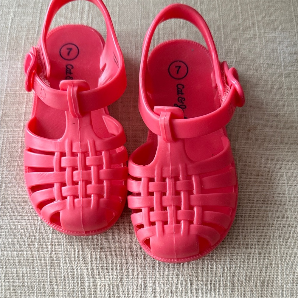 Cat & Jack Kids Coral Sandals